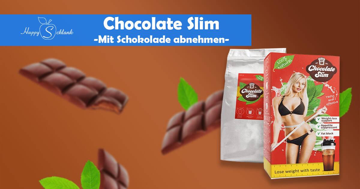 Schlanke Schokolade dient zum Abnehmen